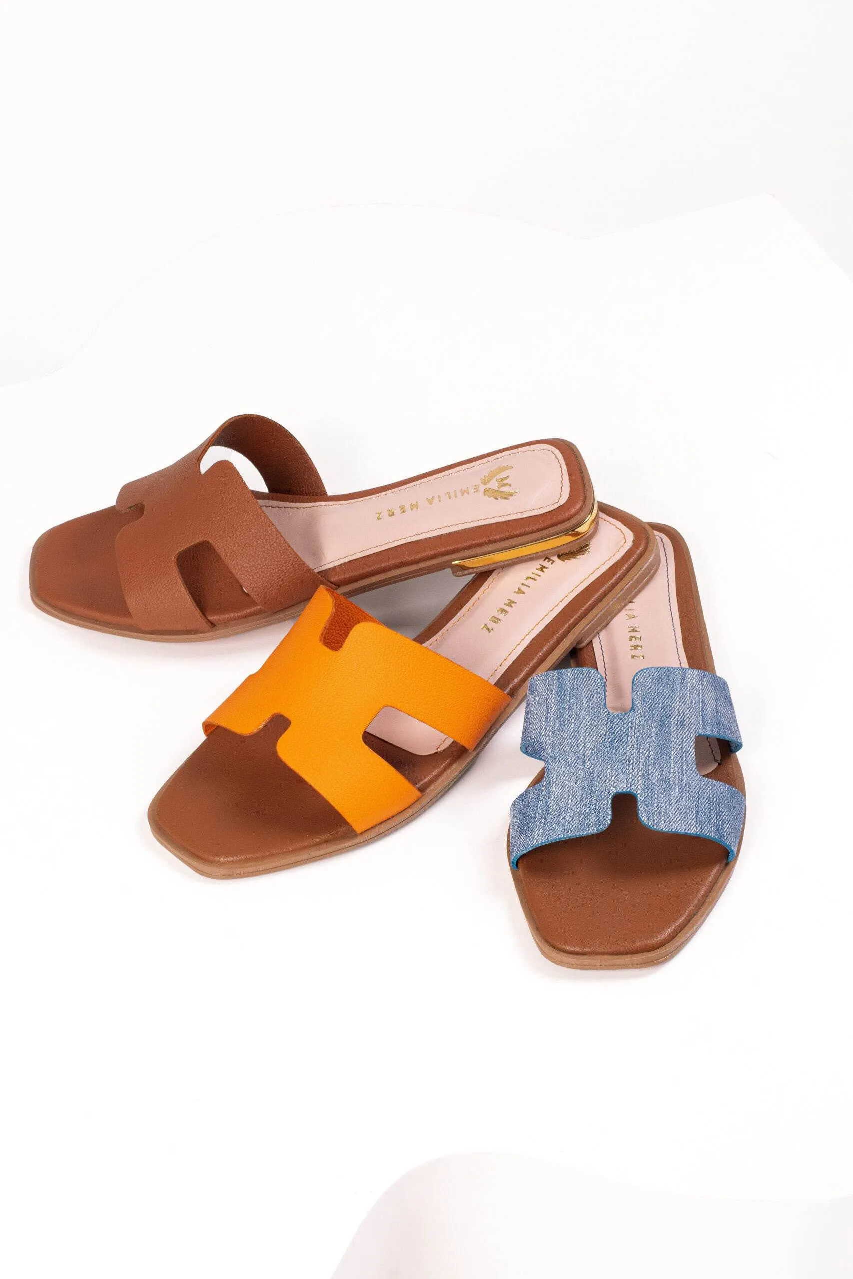 Mallorca H Flats - Brown