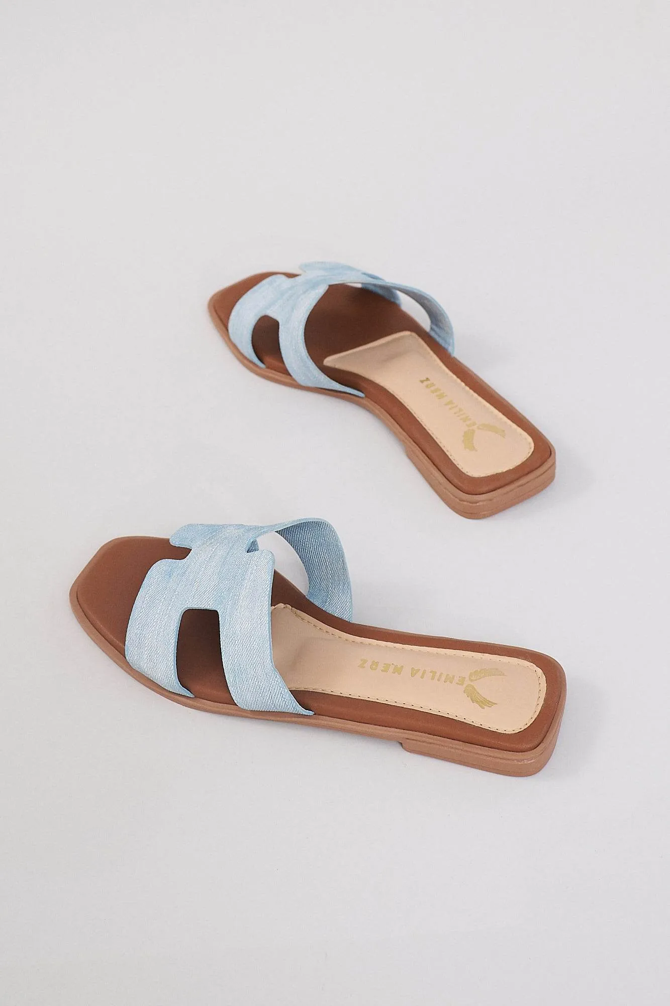 Mallorca H Flats - Denim