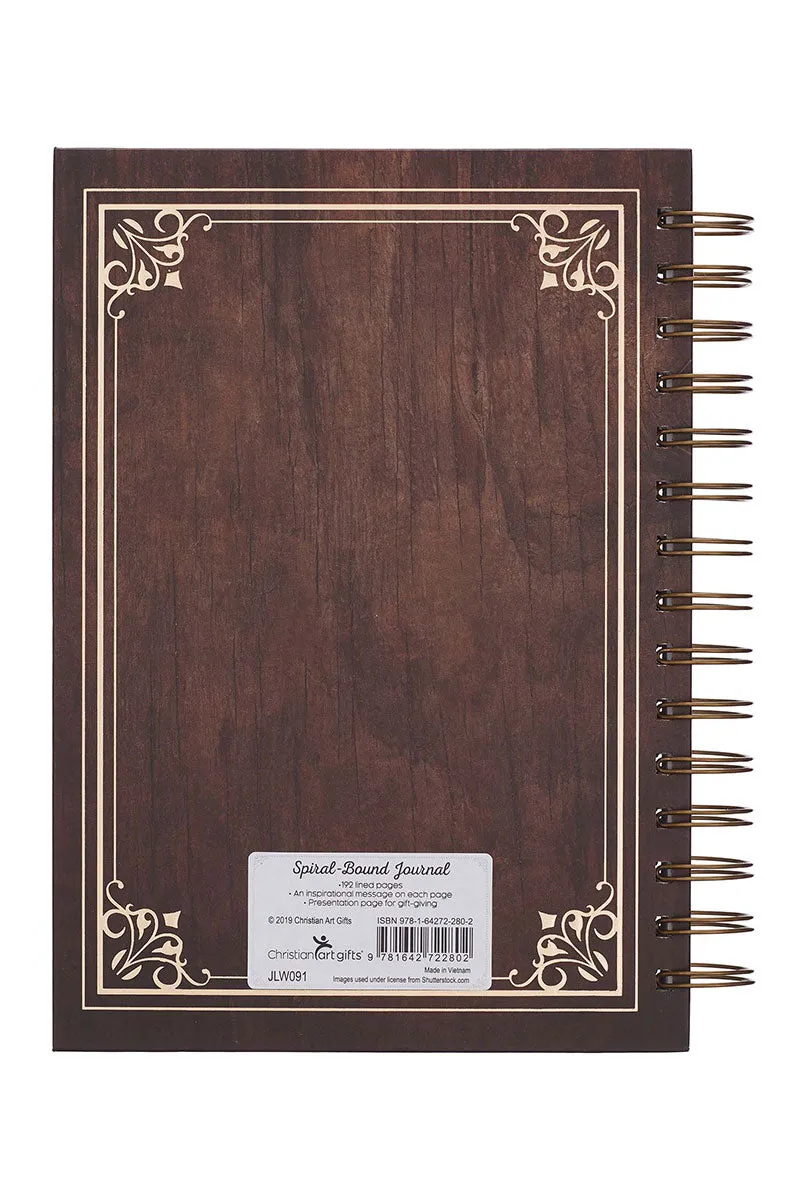 Man Of God Wirebound Journal