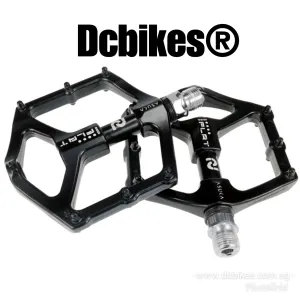 Matt Black Lightweight MTB Flat Pedals