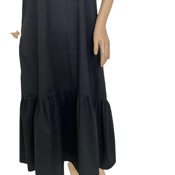 💖MEGA SALE💖 Calvin Klein 1880 0215 010 Women's Dress Black Side Pockets Zipper