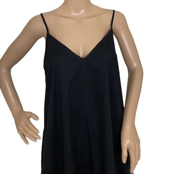 💖MEGA SALE💖 Calvin Klein 1880 0215 010 Women's Dress Black Side Pockets Zipper