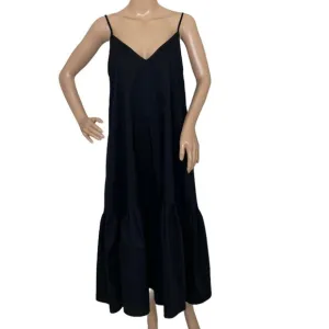 💖MEGA SALE💖 Calvin Klein 1880 0215 010 Women's Dress Black Side Pockets Zipper