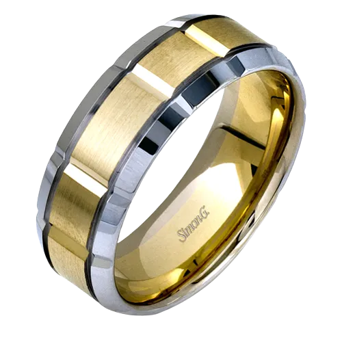 Men Ring in 18k Gold
