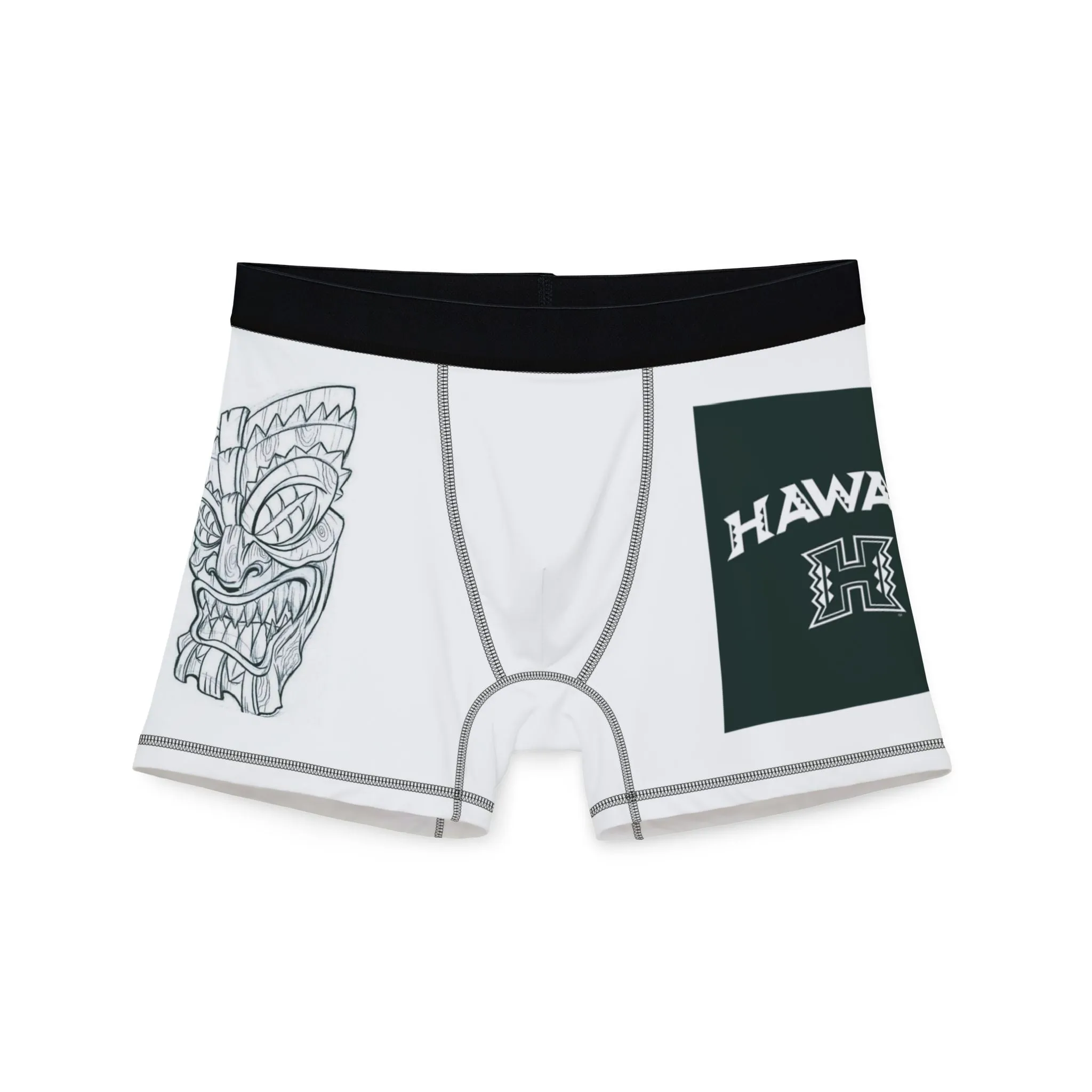 Men's Boxers – Tropical Hawaiian Style with Vintage Design