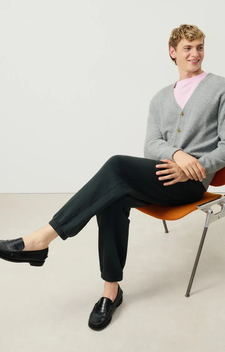 MEN'S CARDIGAN FALYDAY - GRIS CHINE