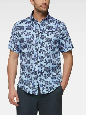 Men's casual short sleeve stretch shirt