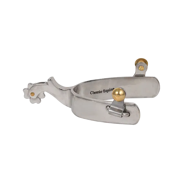 Men's Classic Equine Stainless Steel Performance Spurs