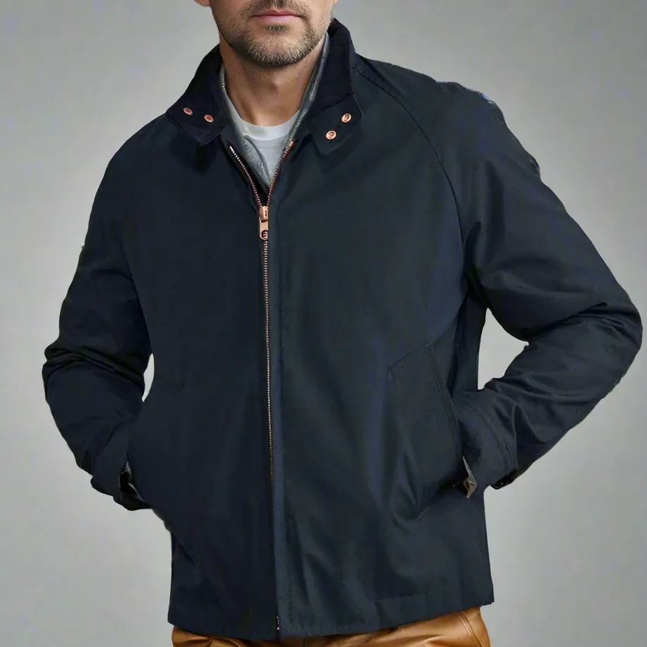Men's Classic Lightweight Zipper Bomber Jacket | Casual Style, Durable Fabric, Comfortable Fit