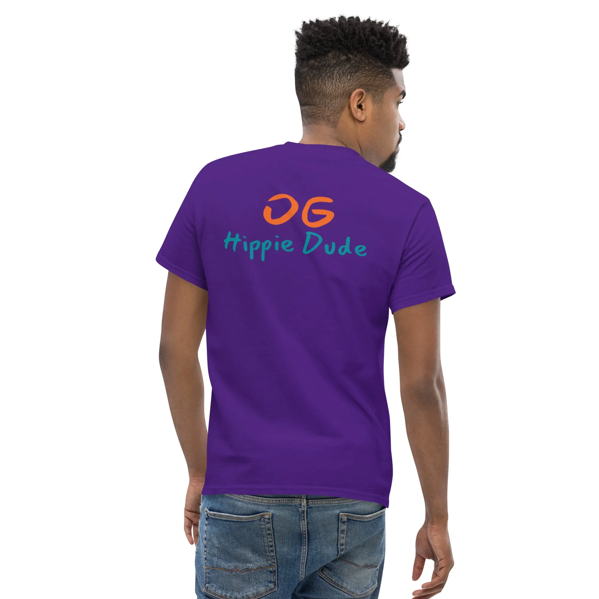 Men's Classic T-shirt - OG Hippie Dude