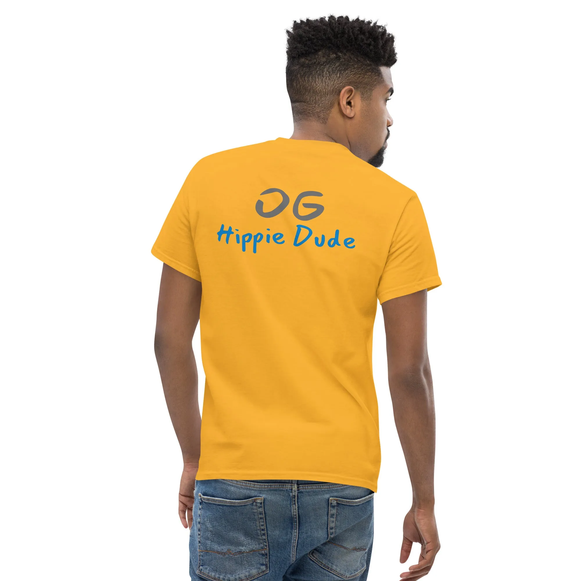 Men's Classic T-shirt - OG Hippie Dude