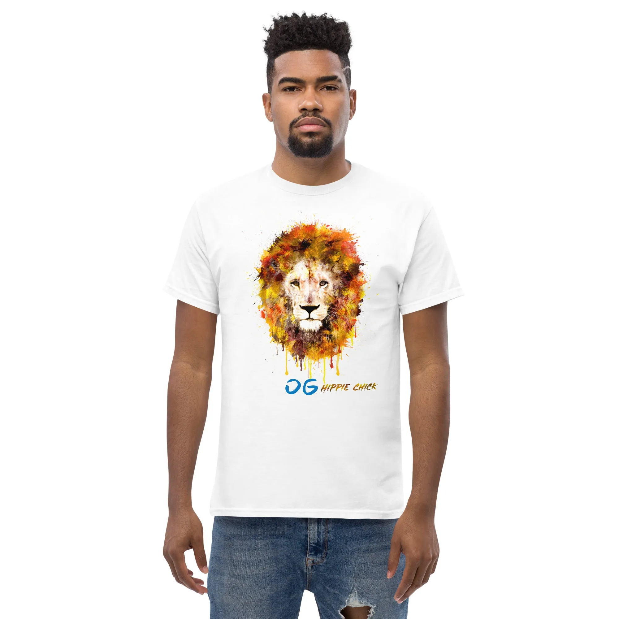Men's Classic T-shirt - OG Hippie Dude