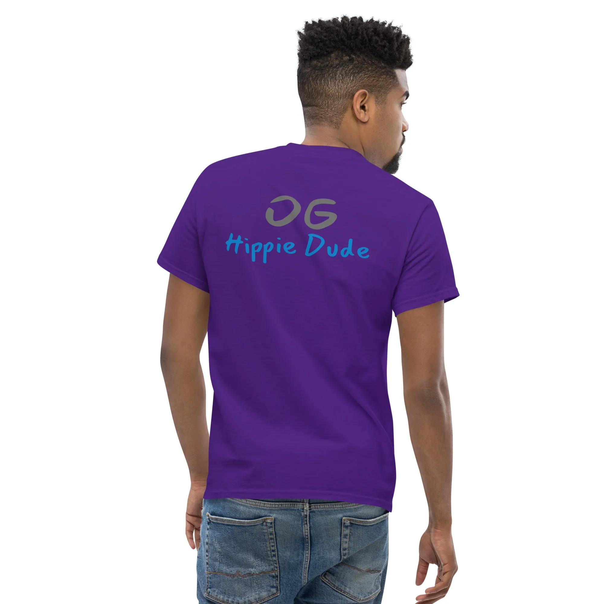 Men's Classic T-shirt - OG Hippie Dude