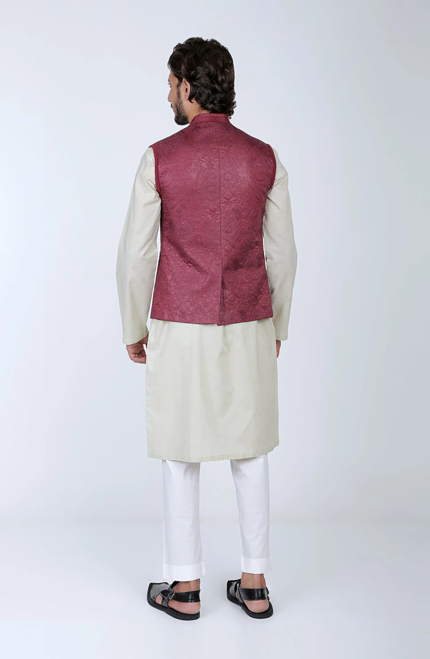 Mens Emb. Classic Waistcoat
