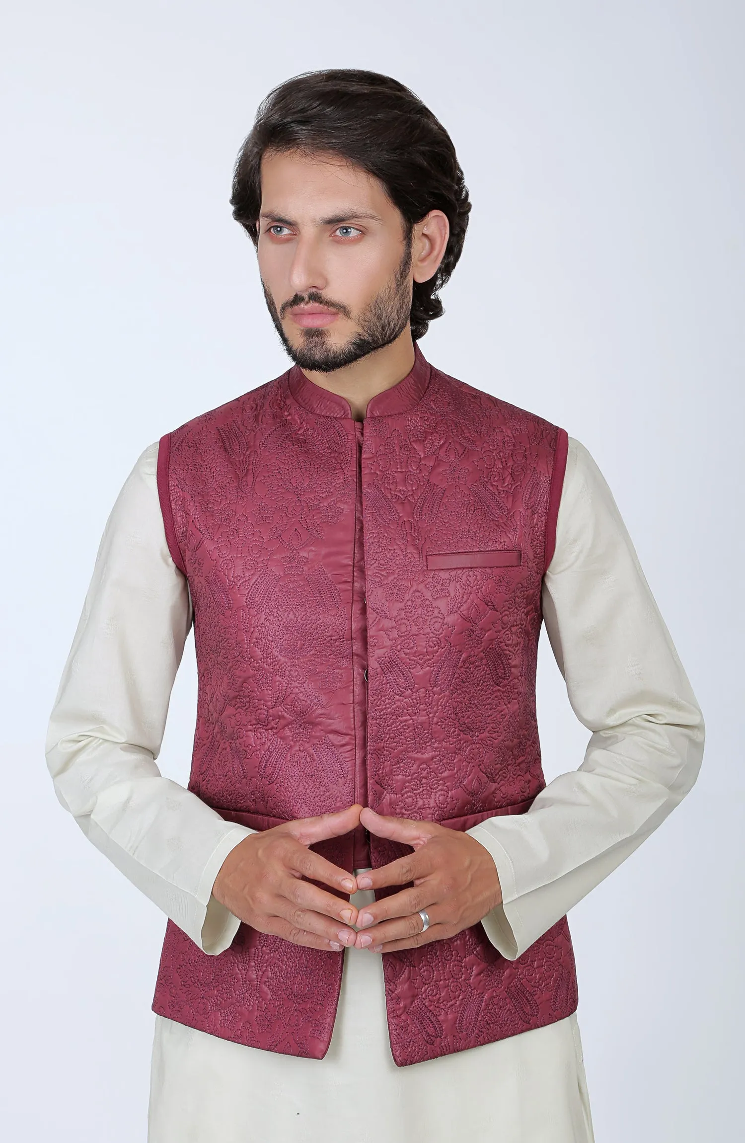 Mens Emb. Classic Waistcoat