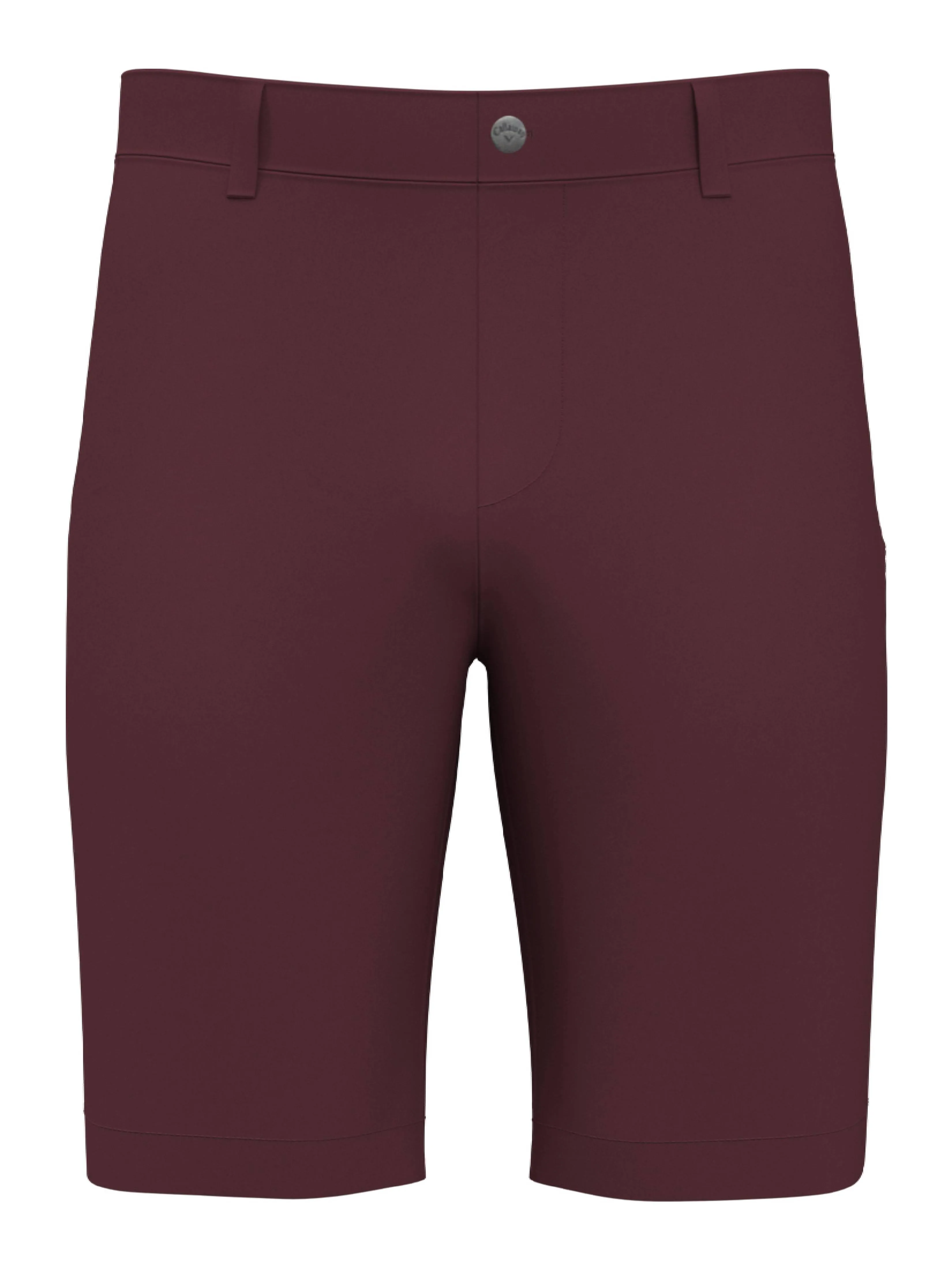 Mens Flat Front Solid Golf Short