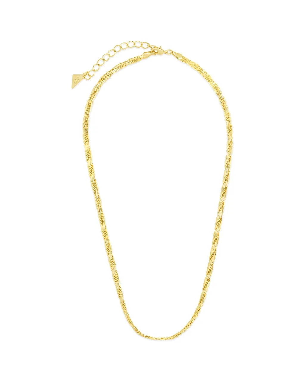 Men's Flat Wheat Chain Necklace