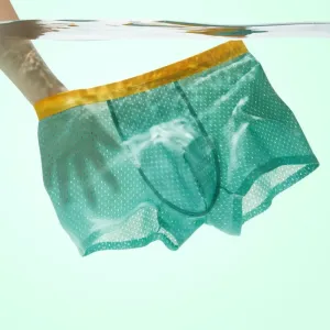 Men's Ice Silk Mesh Trunks(4-Pack) - JEWYEE 2203