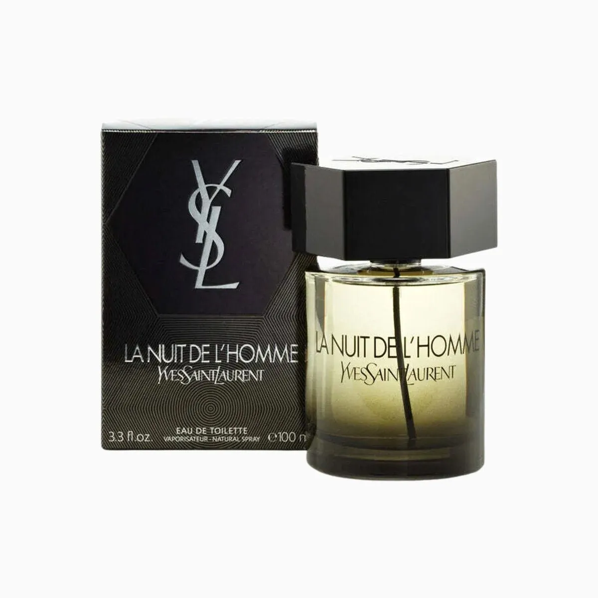 Men's Lanuit De L`Homme By Yves Saint Laurent EDT 3.3 Oz