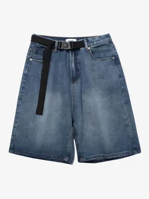 MEN'S LIGHT WASH JORTS