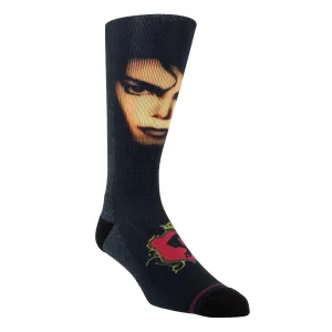 Men's Michael Jackson "Portrait" Crew Socks