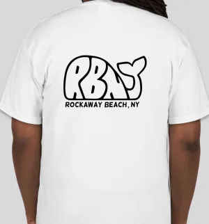 Men’s RBNY Whale Logo Short Sleeve Tee White