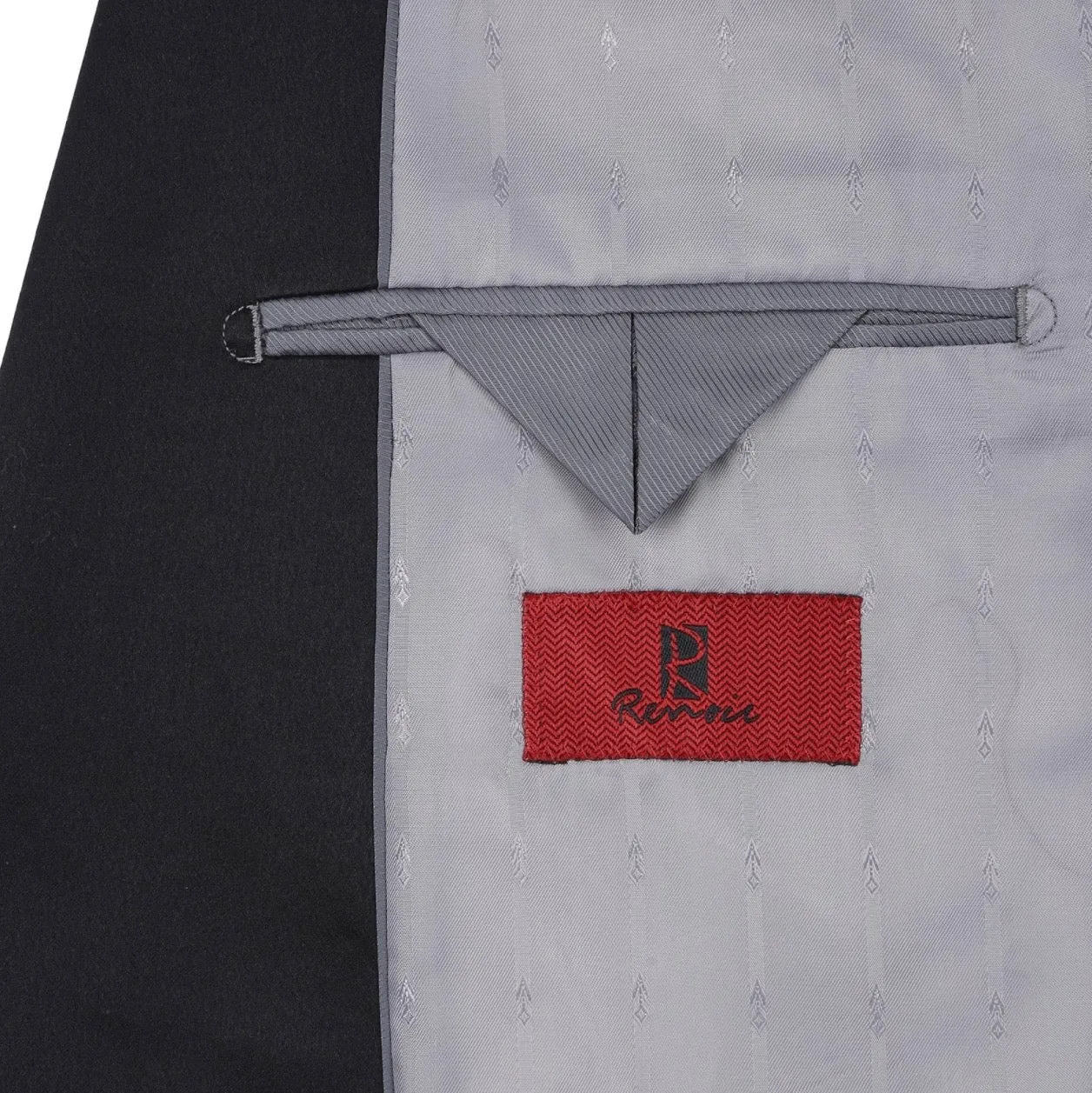 Men's Renoir Two Piece Silver Shawl Tuxedo Slim Fit
