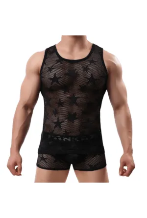 Men's Star Mesh Singlet