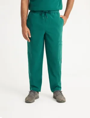Men’s Straight Leg Scrub Pants - Hunter Green