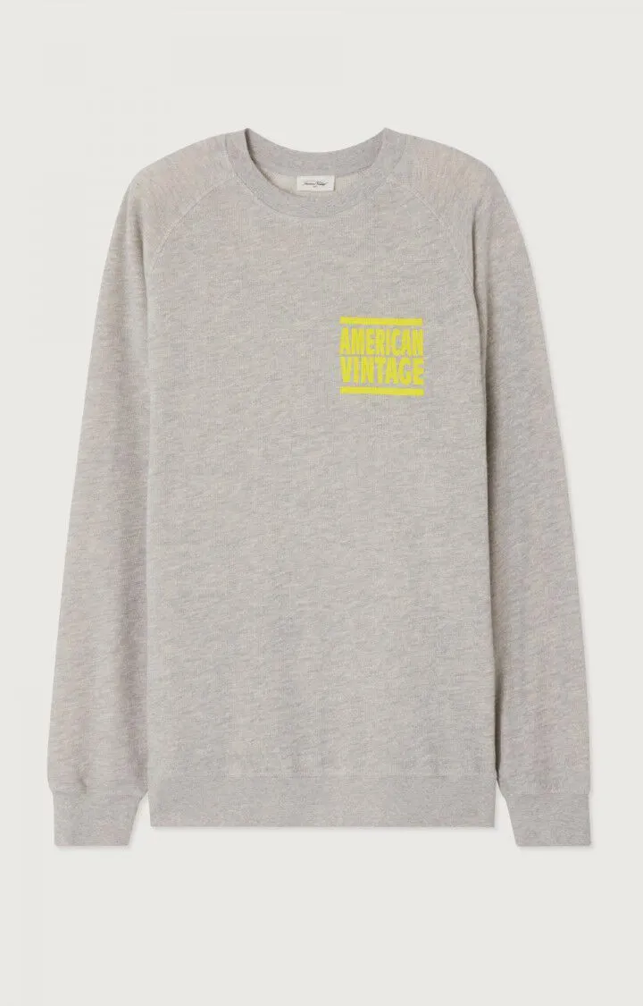 MEN'S SWEATSHIRT ZOFBAY - GRIS CHINE