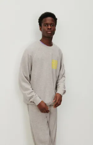 MEN'S SWEATSHIRT ZOFBAY - GRIS CHINE