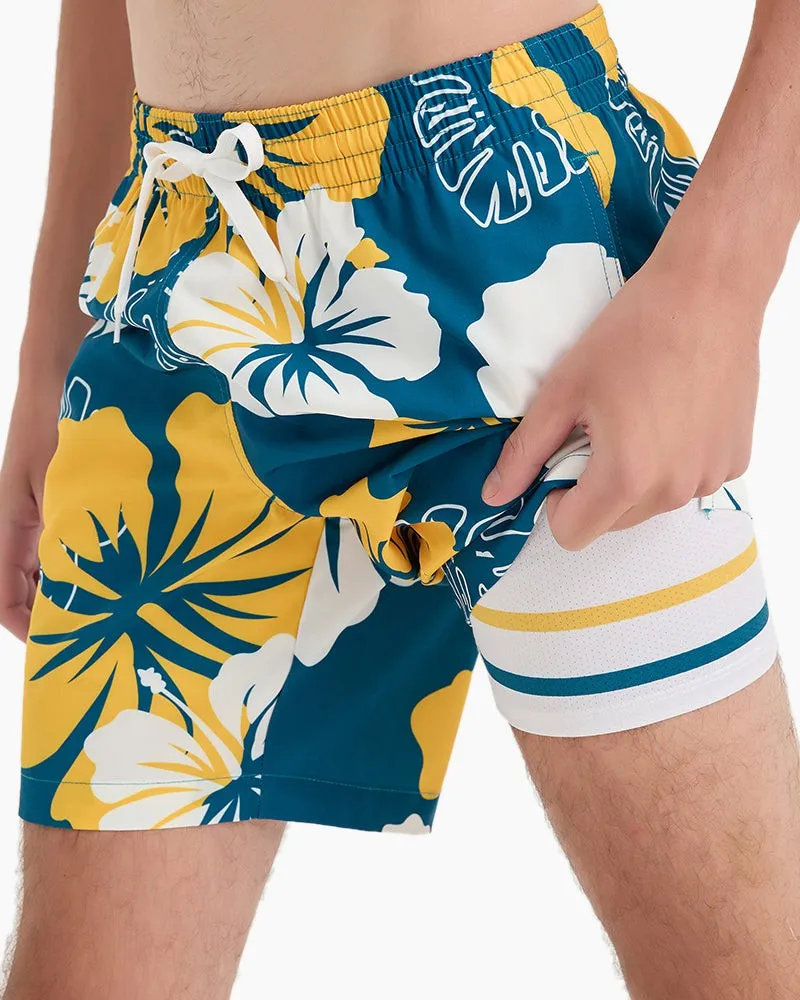 Men's Swim Beach Trunks - Random Color