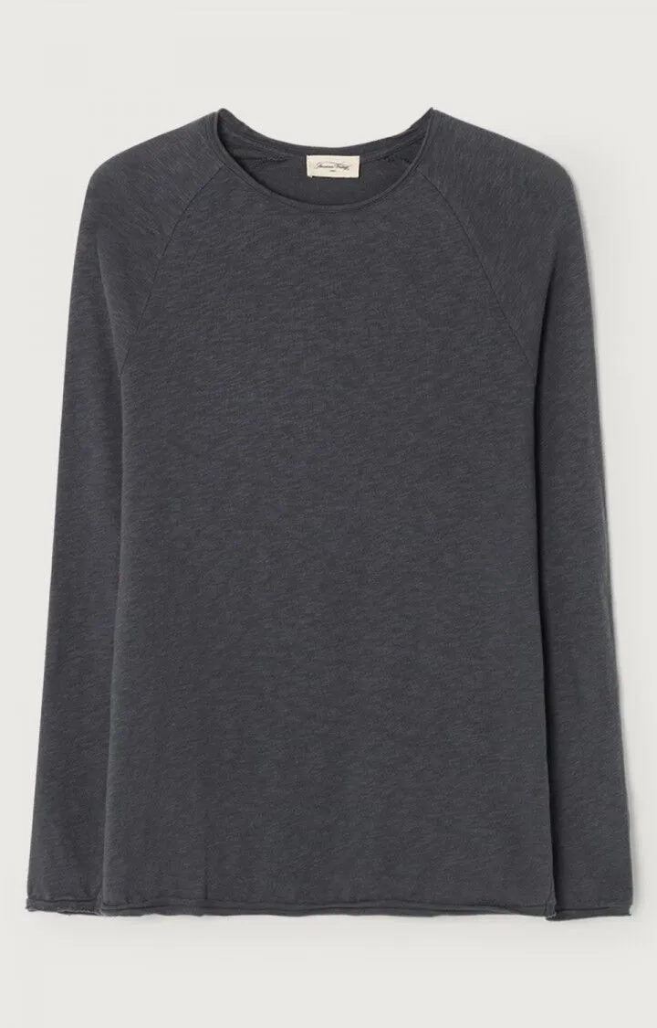 MEN'S T-SHIRT LS SONOMA - ANTHRACITE CHINE