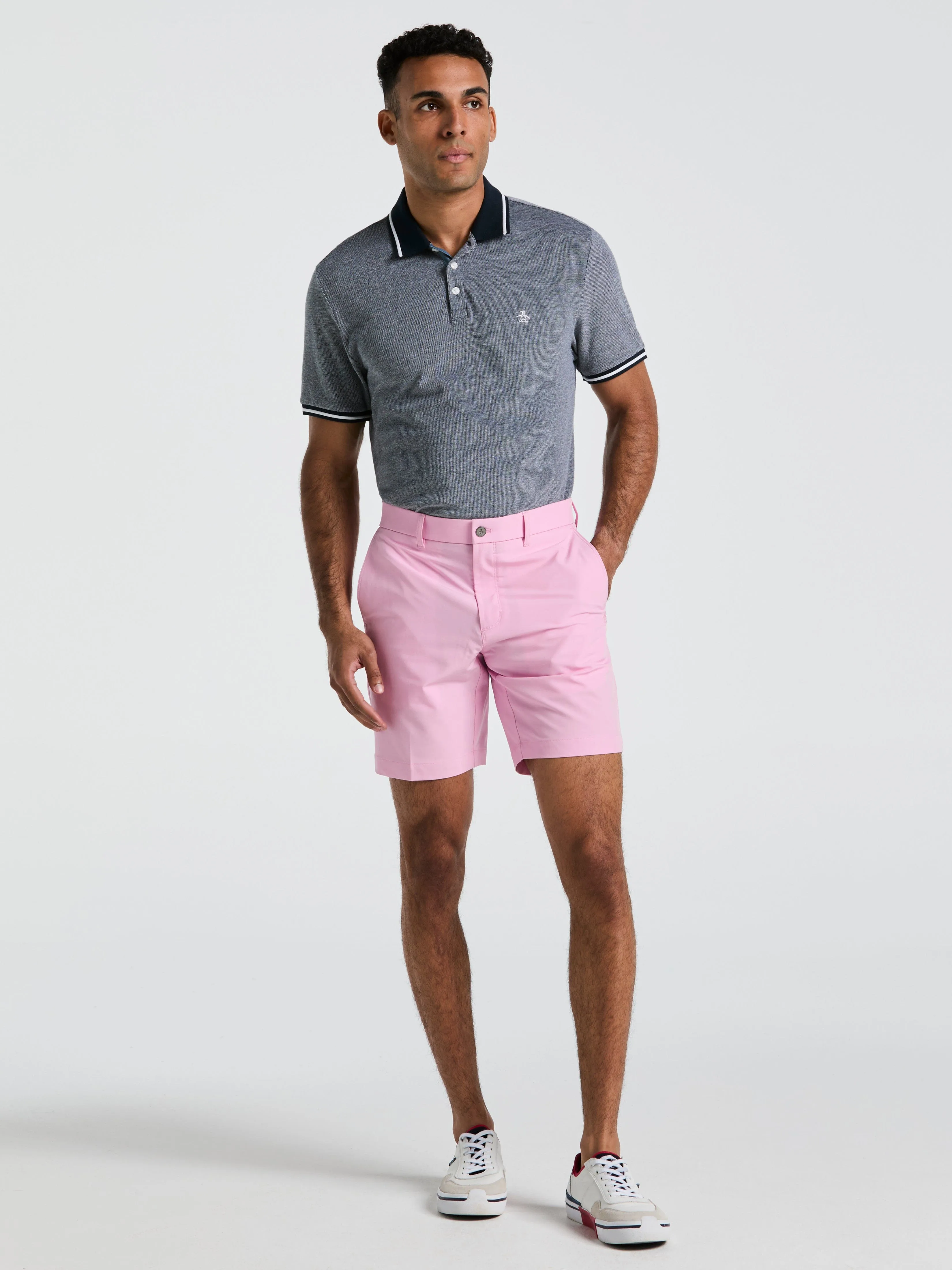 Men's Technical Flat Front 8" Golf Shorts