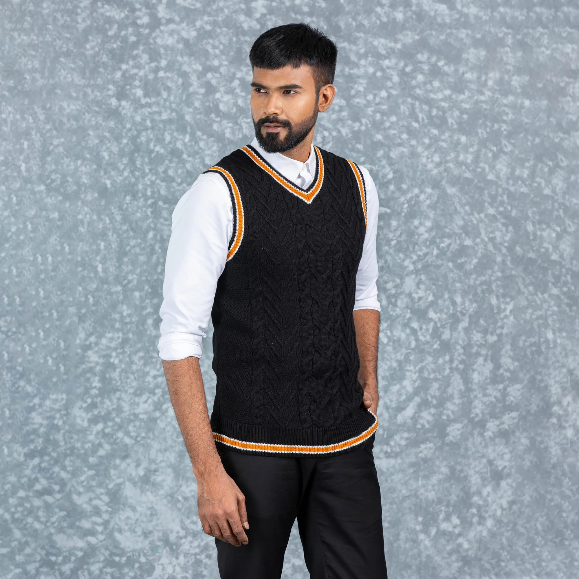 Mens Vest- Black