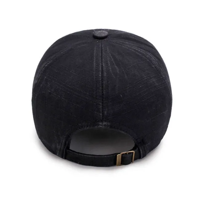 Men's vintage baseball cap in stylish