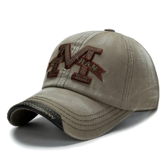 Men's vintage baseball cap in stylish