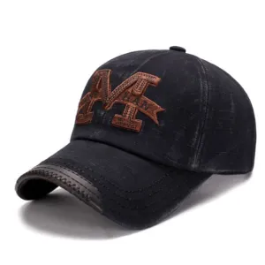 Men's vintage baseball cap in stylish