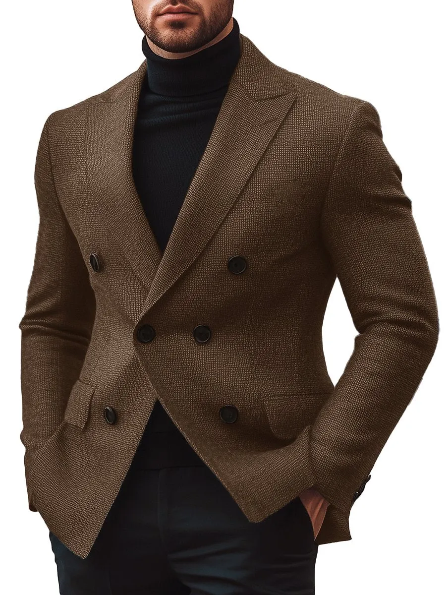 Men's Vintage Casual Blazer for Fall & Winter Wear – Thomas