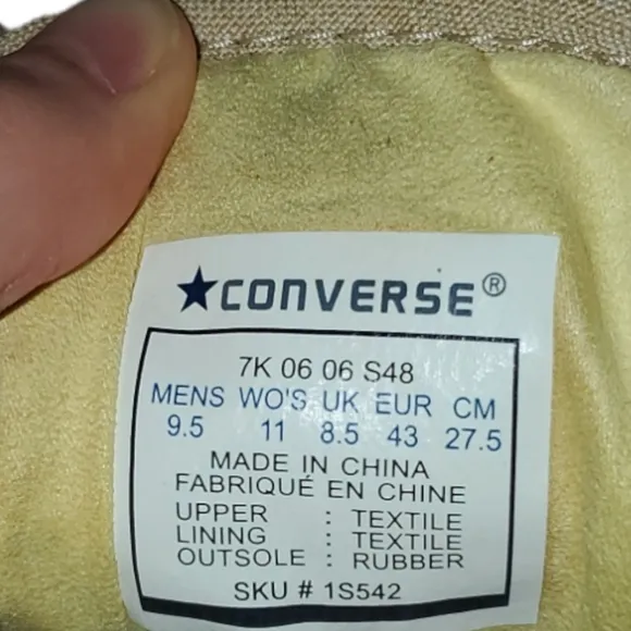 Men's Vintage Converse