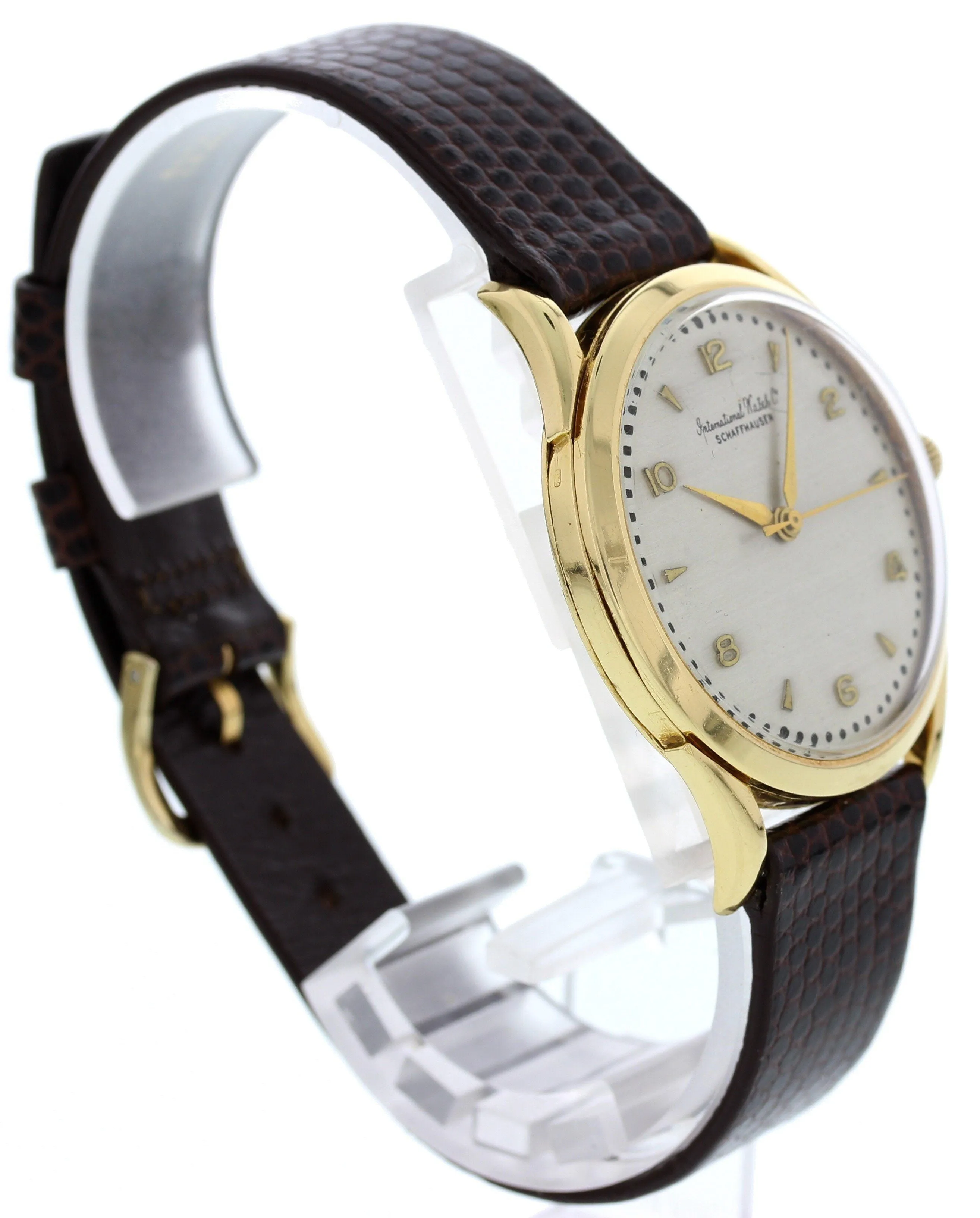 Men's Vintage IWC Schaffhausen 18K Yellow Gold