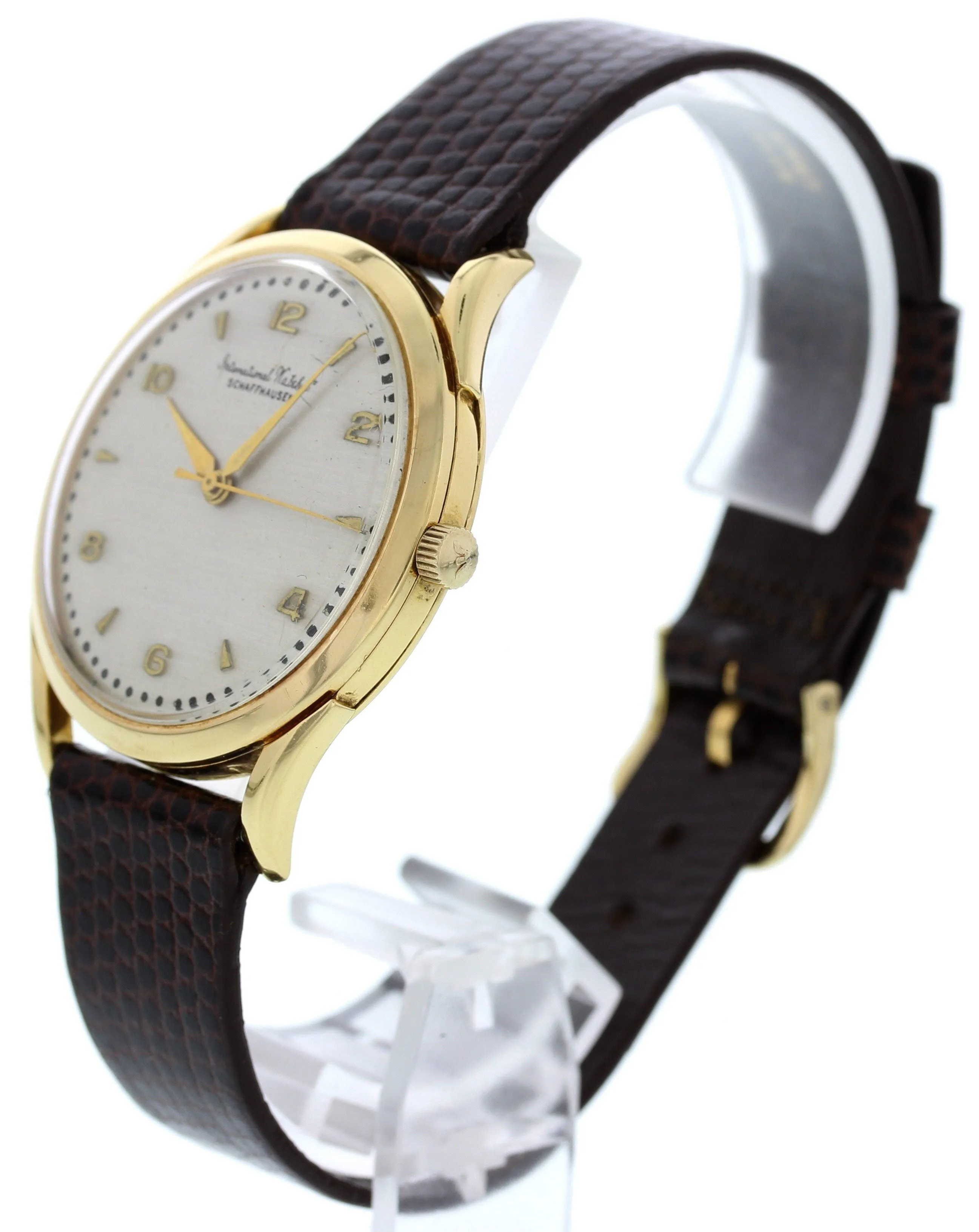 Men's Vintage IWC Schaffhausen 18K Yellow Gold