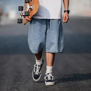 Men's Vintage Street Clothing Denim Shorts