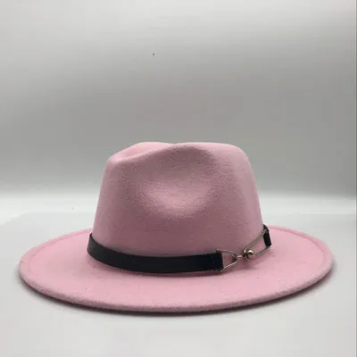 Men's Wide Brim Trilby Felt Fedora..