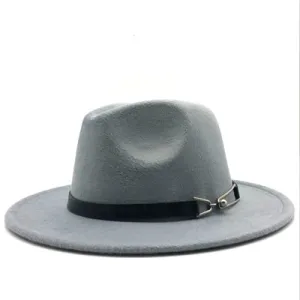 Men's Wide Brim Trilby Felt Fedora..