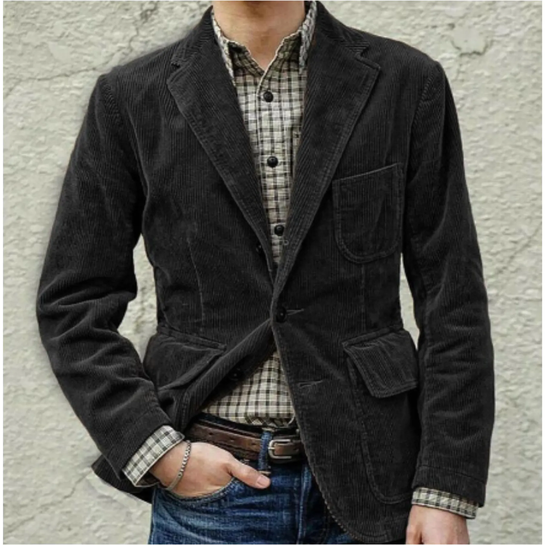 Michaelor | Men Spring Slim Fit Blazer | Vintage