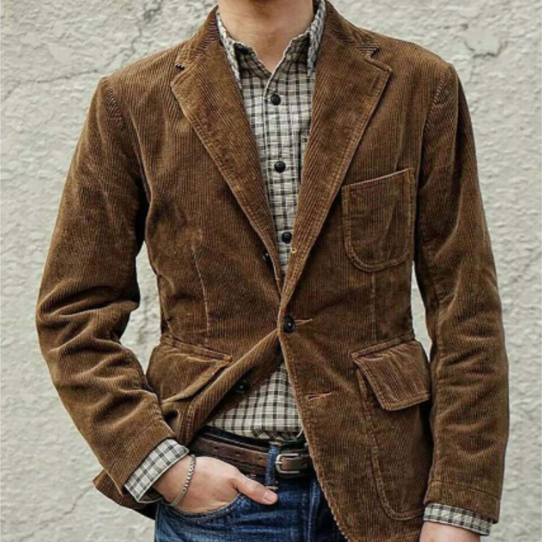 Michaelor | Men Spring Slim Fit Blazer | Vintage