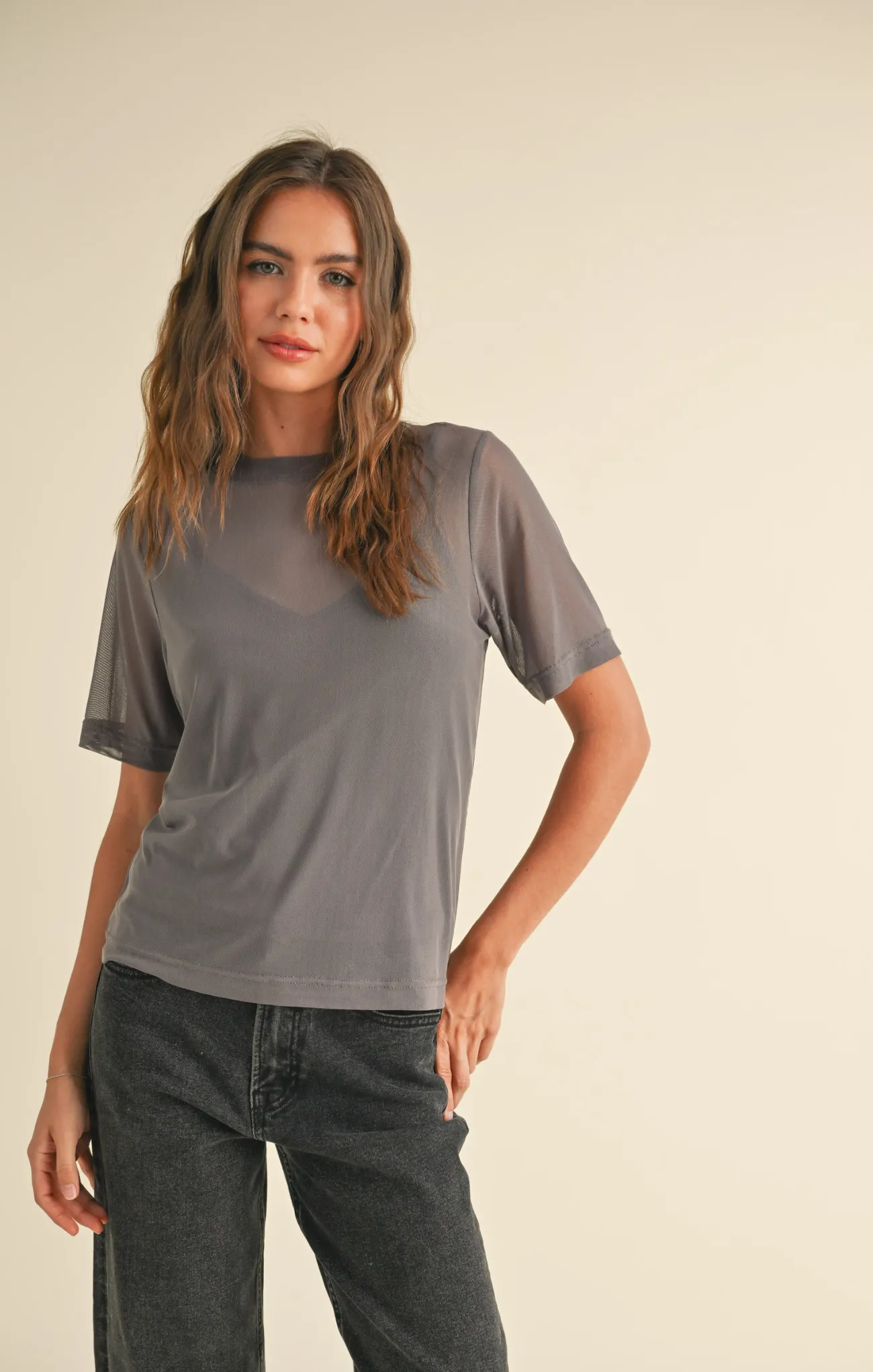 Milana Mesh Top
