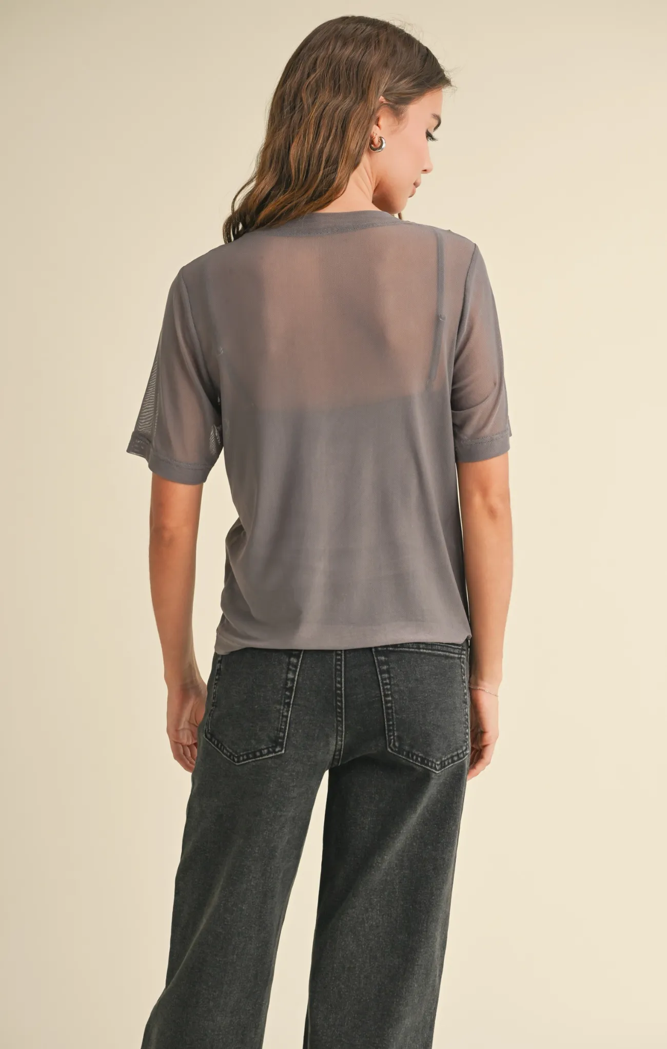 Milana Mesh Top