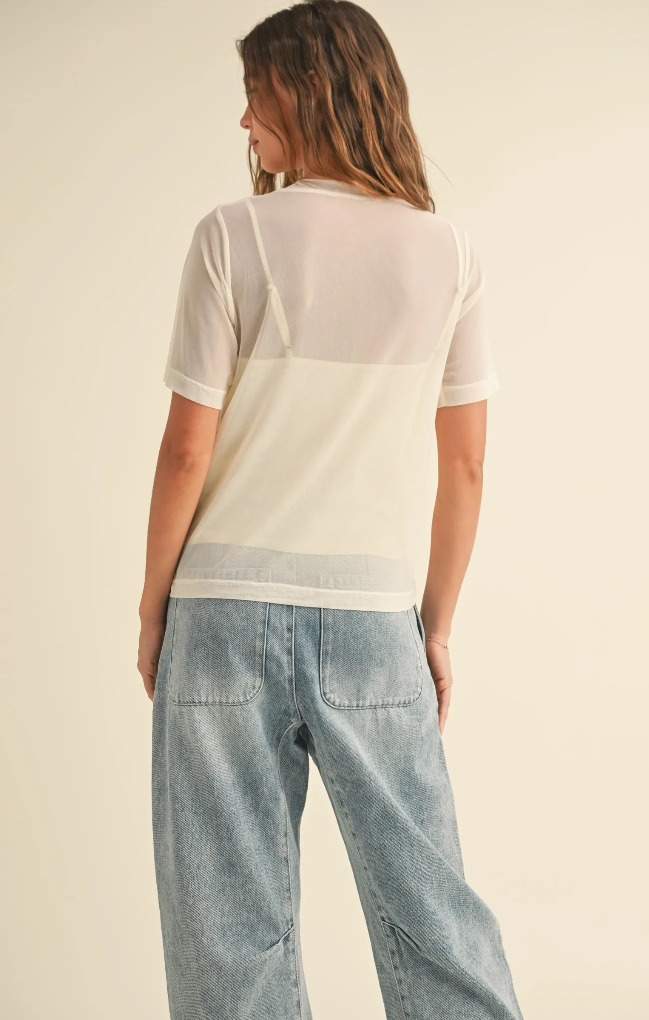 Milana Mesh Top